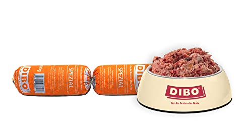 DIBO Tiefkühlwurst Spezial, 14 x 800g, Tiefkühlfutter, gesunde, natürliche Ernährung für Hunde, Hundefutter, Barf, B.A.R.F.
