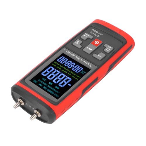 Manomètre numérique haute précision avec écran LCD rétroéclairé Irfora