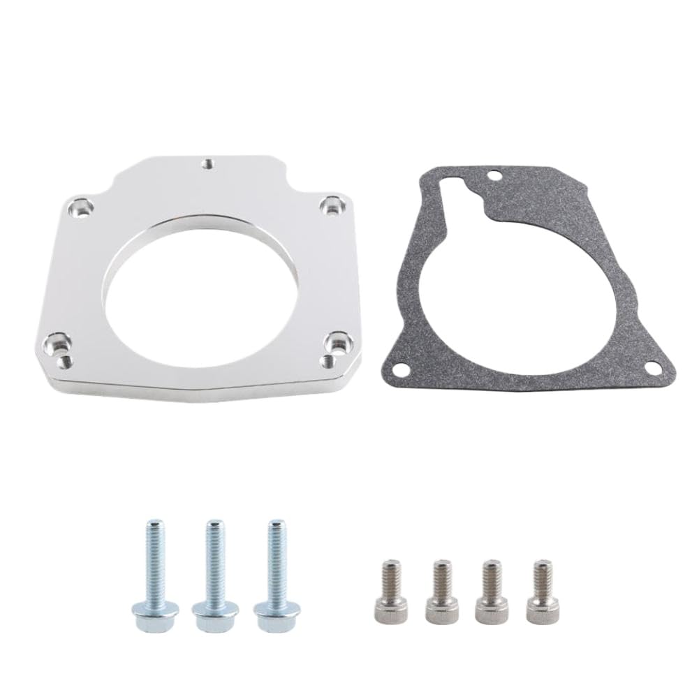 Mqkavdddw Onecolor Ls Drive By Wire Throttle Body Adapter Compatible With Ls3 4 Bolt Intake To Ls1 3 Bolt Tb Dbw Ls2 Lh6 L92 L76 Ly2 Ly5 Ly6 Lc9