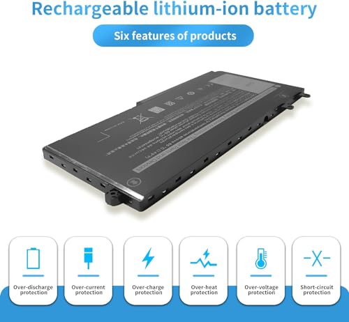 Batterie Dell Latitude 5400 5500 - 11.4V 51Wh pour portable Precision 3540