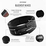 Katamu Premium Leather Lever Weightlifting Belt – Secure Steel Lever, Powerlifting Support for Deadlifts, Squats & Heavy Lifts - Be A Hero - Image 4