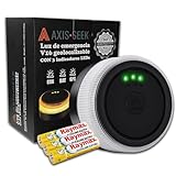 HIBRON Axis Luz Emergencia V16 Homologada DGT con Geolocalización, Baliza Coche Conectada DGT 3.0, Datos Incluidos hasta 12/2038