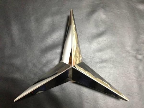 鏡面ステンレス製 大型車用 22.5インチ ホイールマーカー スピンナー 4