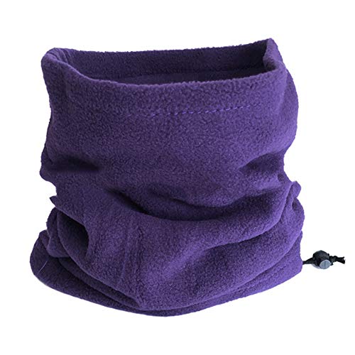 Geminimall Unisex Multifunktionstuch Elastisch Schlauchtuch Gesichtsbedeckung Schlauchschal Polar Fleece Halswärmer Schal Halstuch für Outdoor Arbeit Sport Ski Wear Maske...