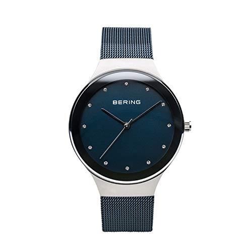 BERING Damen Uhr Quarz Movement - Classic Collection mit Edelstahl und Saphirglas 12934-307 - 3 ATM