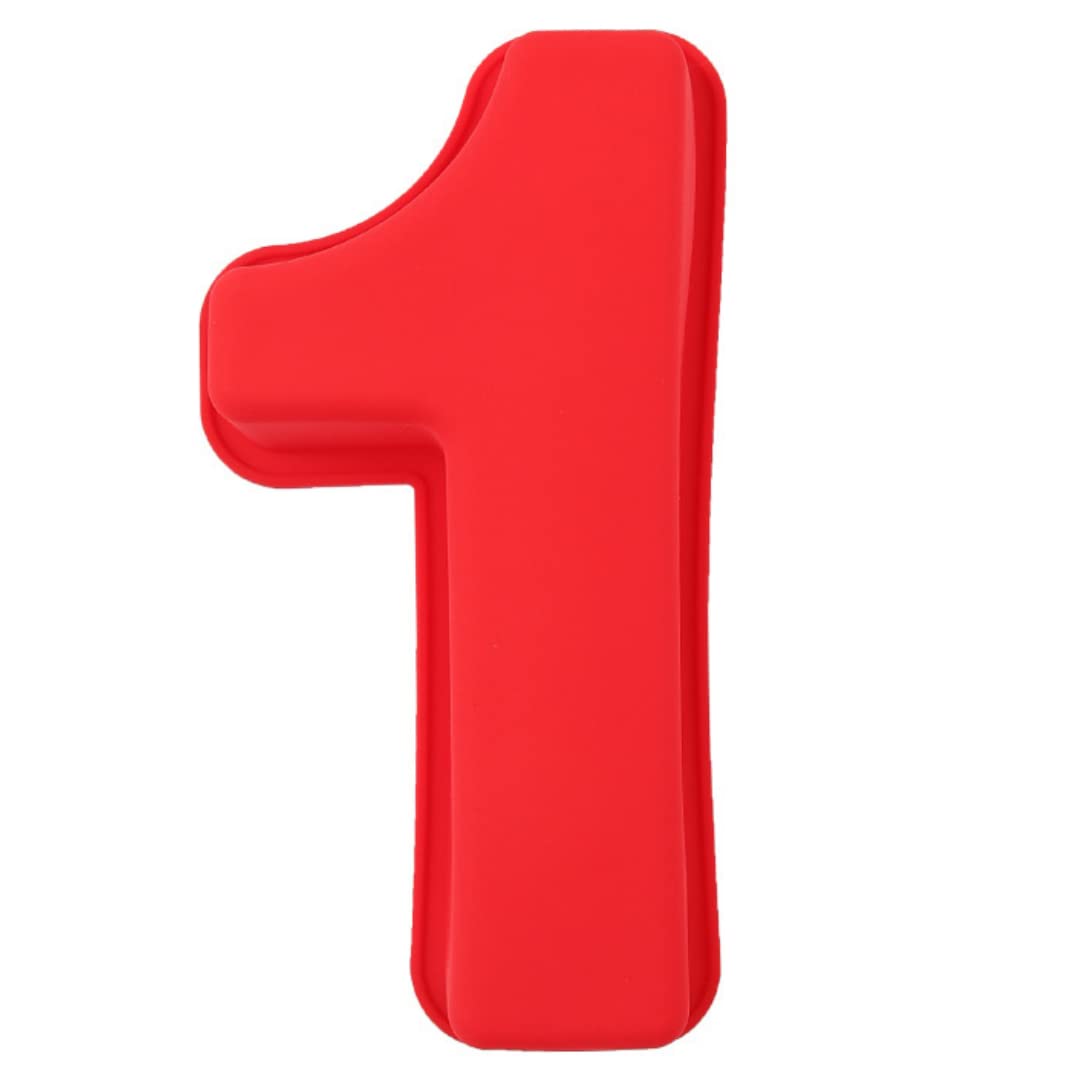 10 Inch Silicone Numbers Cake Molds,3D Large Baking Silicone Mould,for Birthday Anniversary Party and Special Days (1)