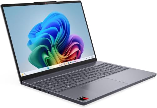 Image of Lenovo IdeaPad Slim 3X Home Student Business Laptop 2025, 15.3 inch 2K (1920x1200) Touchscreen, 8-Core Snapdragon X X1-26-100, 16GB LPDDR5x RAM, 512GB SSD, FPReader, Wi-Fi 7, Webcam, Copilot Windows 11