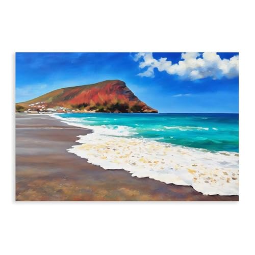 Toile Tehita Beach habillez vos murs vides avec elegance et simplicite