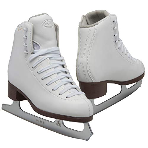 Jackson Ultima GAM G0171 Pirouette Womens and Girls White Figure Ice Skates Size: Kids - Youth Girls 11