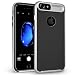 iPhone 7 Case, Orzly AirFrame for iPhone 7 - Lightweight & Slim-Fit Protective Bumper Frame & Case for iPhone 7 (4.7 inch model) - Silver on Black