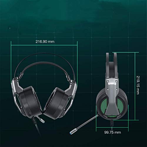 Yourshi Gaming-hoofdtelefoon Met Microfoon 7.1 Surround Sound Geluidsisolerend Game Headset Gaming Voor Computer PC Voor PS4 - Afbeelding 6
