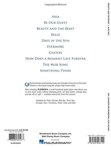 Beauty and the Beast: Alto Sax (Hal Leonard Instrumental Play-along) - Image 2