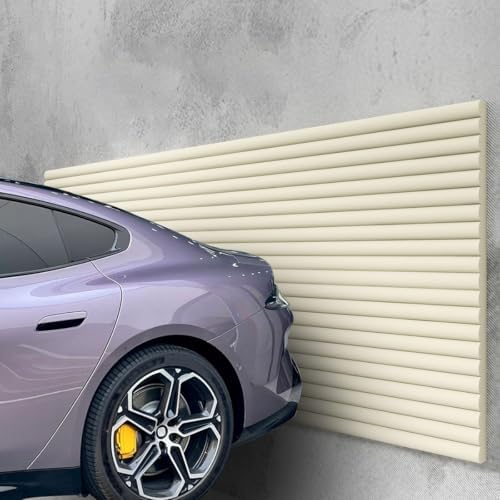 Car Door Wall Protector, Self-Adhesive NBR Foam Bumper, 0.4in Thick Edge Guard for Collisions, Green, 7.9x787.4in (0.2x20m) - Safe Wall Column Protection
