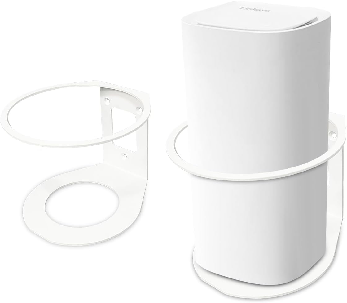 Velop Pro 7 WiFi Mesh System Metal Mount - Sturdy Wall Holder for 6E/Pro7 (1 Pack)