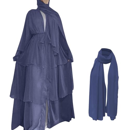 Robe longue musulmane opaque et légère qui ne tient pas chaud pour la prière