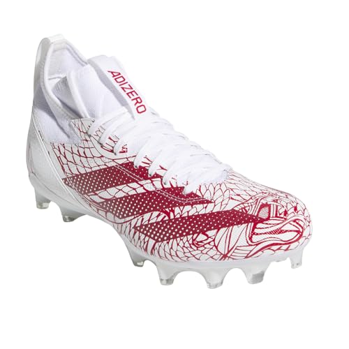 adidas Mens Adizero Impact Exotic Speed Football Sneakers Shoes - White - Size 12 M2