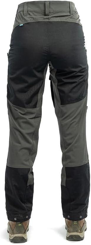 ARRAK OUTDOOR Hybrid Pants Lady, Inseam 32, DWR Treated, Seven Belt Loops, Water-Resistant, 4-Way Stretch Fabric
