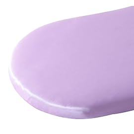 Pro Goleem Satin Bassinet Sheet Great for Baby Hair Soft Silk Feeling Sheet for Cradle or Bassinet PadMattress for Boys and Girls Gift for Newborn and Infant Lavender