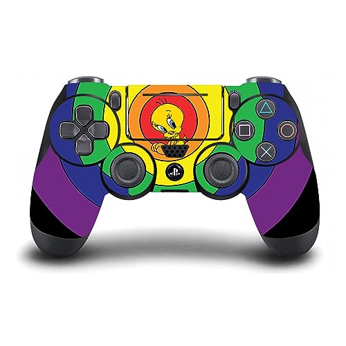 Protéger PS4 Slim des rayures skin vinyle Tweety Looney Tunes - 5