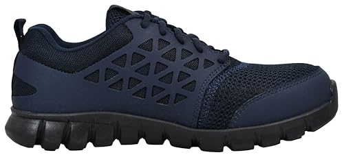 Image of Reebok Men's Rb4041 Sublite Cushion Safety Toe Athletic Work Shoe Black