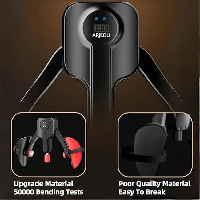 Kegel Trainer Leg Exerciser 0-110 lbs Adjustable Resistance, Kegel Exercise with Leg Straps, Women Men Pelvic Floor Exerciser Hip Trainer