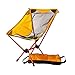 Produktbild Folding Camp Stuhl Compact Außen Folding Camp Stuhl Strand-Stuhl mit Tragetasche leicht im Außen Camp Travel Strand Angeln Wandern ideal for Camping (Color : Yellow, Size : 63x51cm)