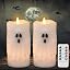 2 Pack Ghost Carved