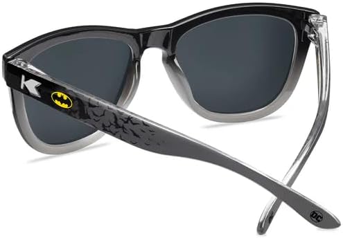 Knockaround Batman Polarized Sunglasses - Impact Resistant Lenses & Full UV400 Protection