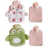 5)Como regalo para ella o para él,nuestras botellas de agua caliente con fundas de peluche son el regalo perfecto para Navidad,cumpleaños o cualquier otra ocasión especial.