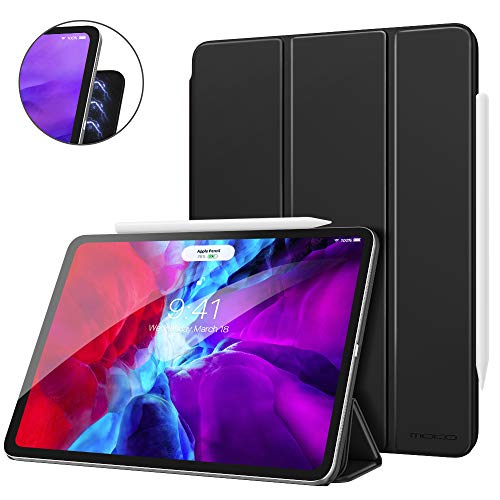 MoKo Smart Folio Case Fit iPad Pro 12.9 4th Generation 2020 & 2018