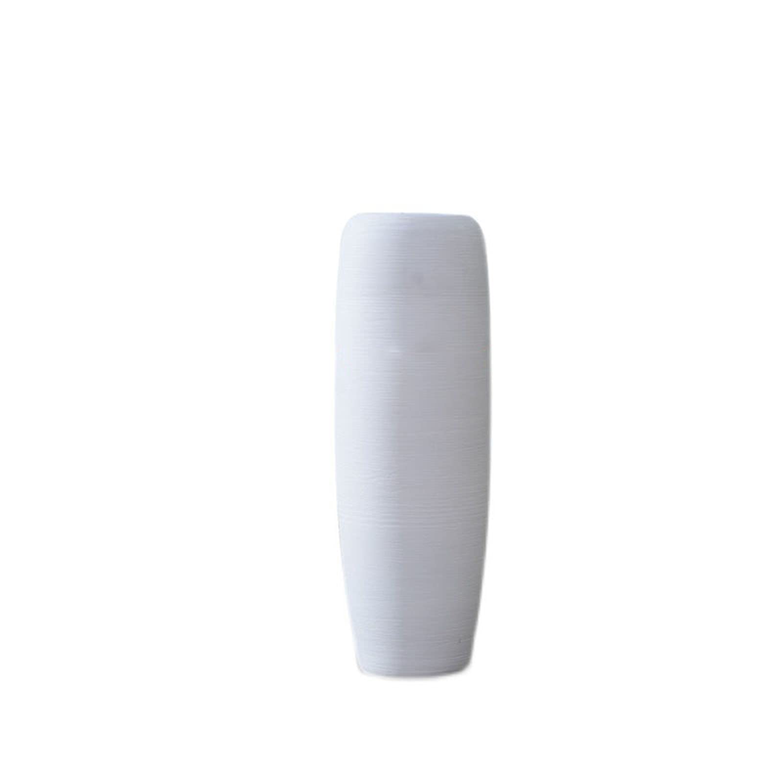 asdchZen Indoor Gardening Floor-Standing Decorative Vases, Multifunction Ceramic Vase Hotel Villa Fresh Flowers Hydroponic Vase,18 * 60CM