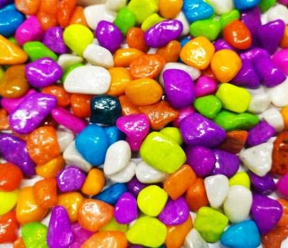 MASHKI Multi Coloured Decorative Stones River Pebbles for Flowerpot, Garden and Aquarium Decoration Suitable Stones for Garden décor Multicolour Stone for Plant and Vase Fillers (B08VS6THQP) Amazon Price History, Amazon Price Tracker