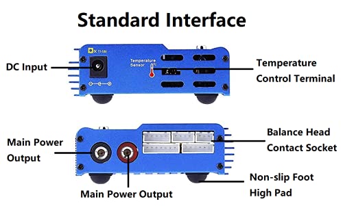 IMAX B6 80W Lipo Lader, Digital LCD Lipo-oplader, Balance Lader Ontlader voor LIPO/LI-ION/LIFE-batterij (1-6S),NiMH/NiCD… - Afbeelding 4