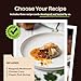 Cooking Gift Set Co. Bamboo Steamer Basket Soup Dumpling Kit - 2 Tier 8-Inch Dumpling Steamer for Cooking with Agar Agar, Roller, Spoon, Liners, Recipes & Step-by-Step Video (6-Piece Set)