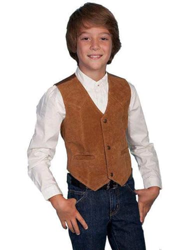 Image of Scully Boys' ' Boar Suede Vest - 2002-67