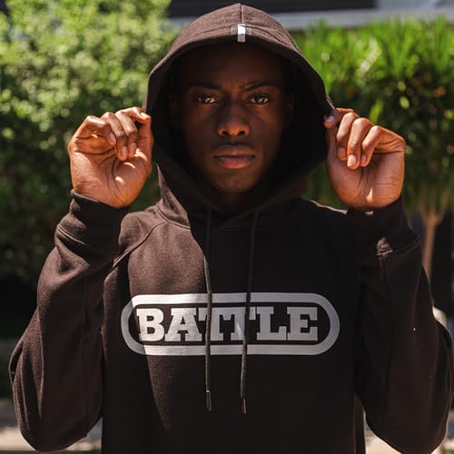 Battle Sports Classics Hoodie, Standard Fit, Fleece Material, Kangaroo Pocket, Adjustable Drawcord2