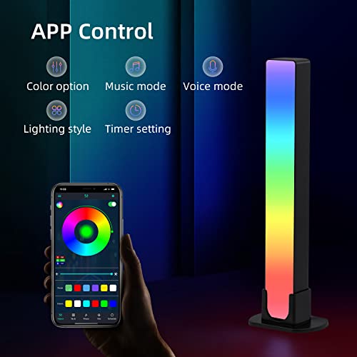 Mcbazel Smart Lighting LED Bar Lights Bars RGB con controllo APP/Telecomando Lampada d'atmosfera RGB per TV, PC, Giochi, Film, Decorazioni per la Stanza