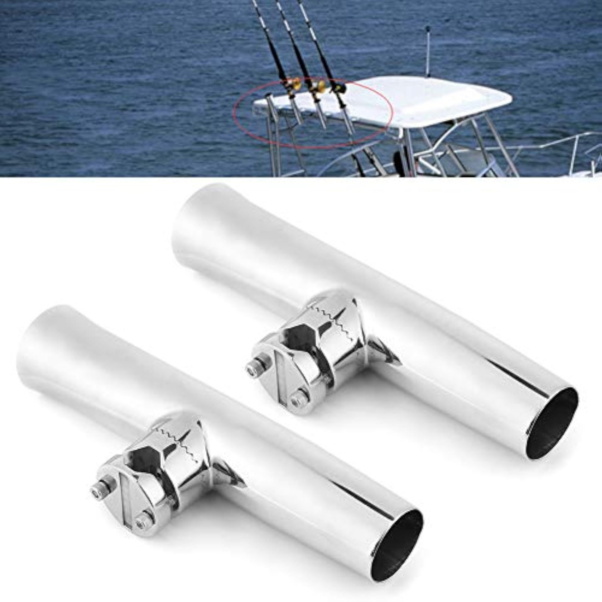 Fishing Pole Holder for 7/8-1in Rods