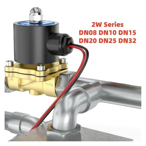 Électrovanne 220V 1/2 pouce DN15 normalement fermé pour air eau - 5