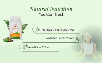 patanjali Nutrela Moringa 2000mg Tablets