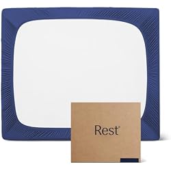 REST® Evercool®+ Cooling Fitted Sheet for Hot Sleepers, Full | Cool-to-Touch Fabric for Night Sweats, Moisture-Wicking, 15