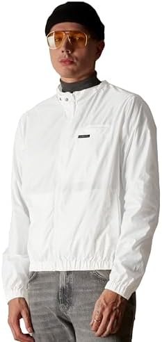 Members Only Men’s Windbreaker Packable Jacket, Waterproof Rain Jacket Men Lightweight for Golf Cycling Fishing Hiking Gear
