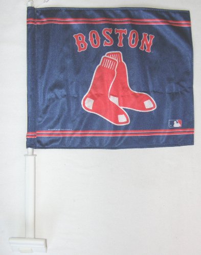 MLB Boston Red Sox Car Flag, 11.75" x 14"