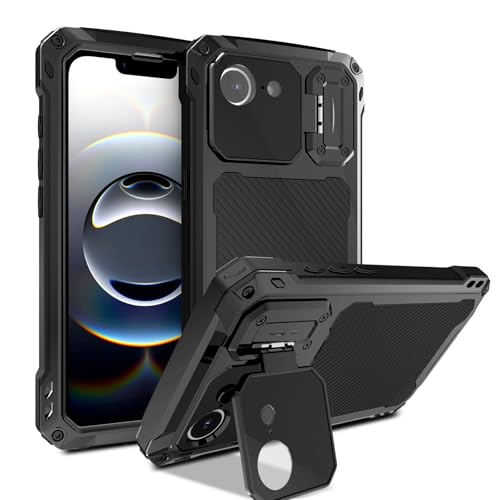 Coque iPhone 16e antichoc aluminium housse robuste béquille intégrale
