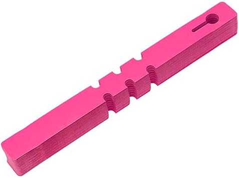 100 Pcs Plastic Plant Labels Wrap Around Tree Tags Markers, Adjustable Nursery Garden Labels Plant Tags with Large Writing Surface Pink