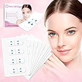 Face Lift Tape,100PCS Face Tape,Face Lift Tape Invisible,Facelift Tape for Face Invisible,Face Lifting Tape Instant Makeup Face Lift Tools for Hide Facial Wrinkles Double Chin Lifting Saggy Skin