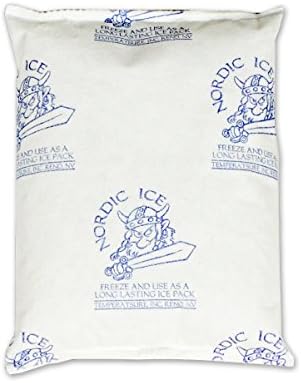 Nordic Ice NOR1036 No-Sweat Reusable Long-Lasting Gel Pack, 8 oz. (Pack of 3)