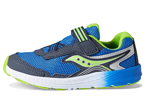 Saucony Ride 10 Jr Sneaker, Navy/Green, 6.5 US Unisex Little Kid4