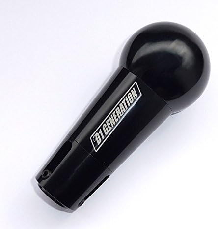 Amazon Co Jp 汎用 丸型 ａｔシフトノブ プッシュ式 アルミ製 ブラック ホビー 通販