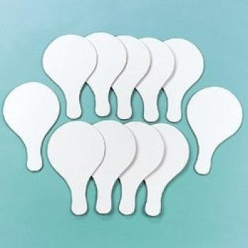Fun Express - Dry Erase Paddles (1 Dozen) (2-Pack)